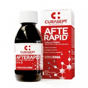 Dantenų ir burnos opų skalavimo skystis CURASEPT AfteRapid+ DNA, 125 ml