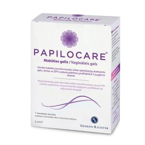 PAPILOCARE makšties gelis 7 vnt. x 5 ml